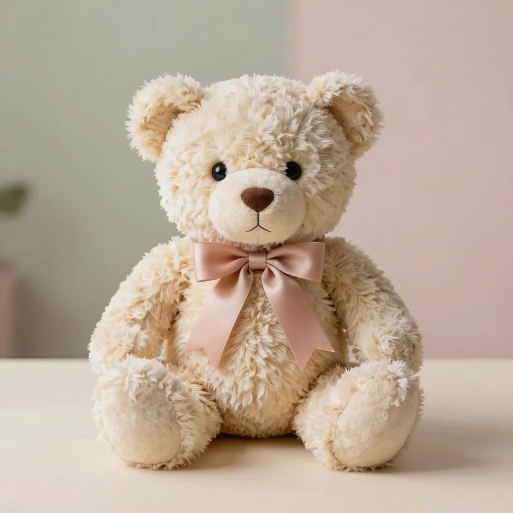 Penelope Cream Bear Plushie